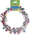 Star Wire Garland 20 Feet-Multi
