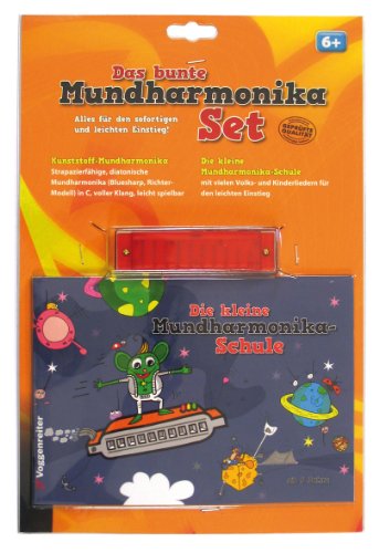 Voggenreiter 556 - Das bunte Mundharmonika-Set