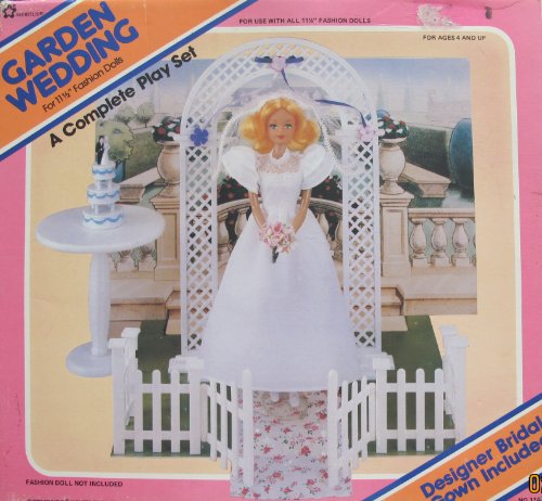 GARDEN WEDDING Complete PLAY SET For BARBIE & Other 11-1/2