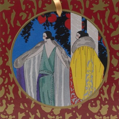 Art Deco Pop Out Decoration (Ladies)||RF10F