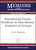 Exponential Genus Problems in One-relator Products of Groups (Memoirs of the American Mathematical Society)