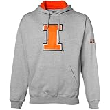 NCAA Illinois Fighting Illini Ash Classic Twill Hoody Sweatshirt