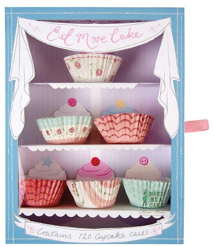 Meri Meri Cake Shop Petite Cupcake Kit, 120 Mini Cases