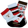 Robeez organic socks Roadtrip Doggie blue 3p