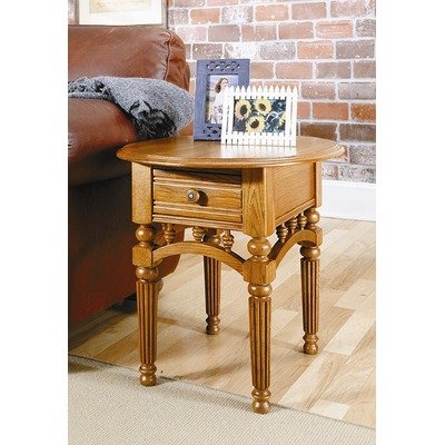 American Tapestry Round End Ginger Oak