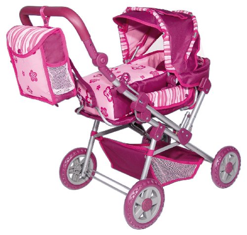 Bayer Design Doll Pram Trendsetter Set with Bed