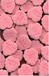 Pink Fluted Wedding Hearts [10lb. Bulk Case]