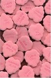Pink Fluted Wedding Hearts [10lb. Bulk Case]