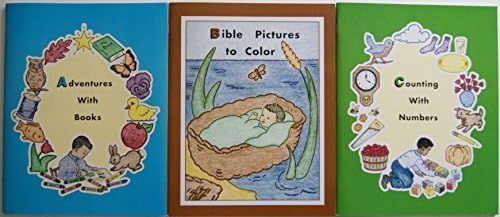 Early Learning Homeschool Preschool Curriculum: ABC Series of 3 Workbooks by Rod and Staff