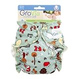 GroVia Organic Cotton Newborn All In One (AIO) Diaper - Woodlands