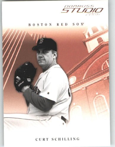 2005 Studio #44 Curt Schilling - Boston Red Sox (Baseball Cards)