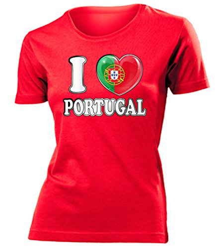 FUSSBALL – I LOVE PORTUGAL FANSHIRT 4777(F-R) Gr. M