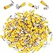 Glarks 100pcs 12-10 Gauge Semi Insulated Piggy Back Spade Electrical Insulated Quick Splice Crimp Terminals Connectors