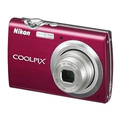 Nikon Coolpix S230 Digitalkamera (10 Megapixel, 3-fach optischer Zoom, 7,6 cm (3 Zoll) Display) rot