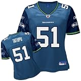 Lofa Tatupu Reebok Navy Replica Seattle Seahawks Women's Jersey - X-Large
