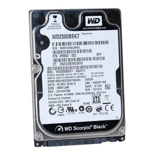 Western Digital 250GB 2.5