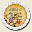 Scentiment Coaster with saying ~ Mother's Heart ~ vanilla aroma ~ gift bag an...