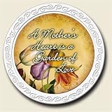 Scentiment Coaster with saying ~ Mother's Heart ~ vanilla aroma ~ gift bag an...