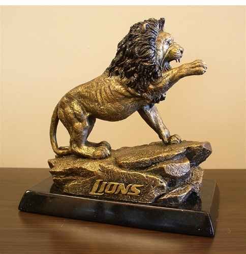 NFL Detroit Lions Desktop Statue