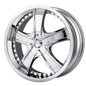 Veloche Velvet (Series 565) Chrome - 17 x 7 Inch Wheel