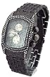 Geneva Elite Men's Iced Out Ultra Lupah Watch with 1 More Diamonds Model 2471 B2