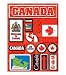 Reminisce Jet Setters Self-Adhesive Epoxy Embellishments-Canada