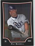 2009 Bowman Chrome Refractors #86 Pat Burrell - Tampa Bay Rays (Baseball Cards)