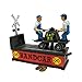 Railroad Handcar Collectors' Die Cast Iron Mechanical coin Bank