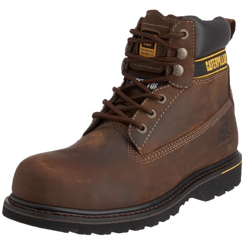 Cat Footwear Men's Holton Sb Dark Brown Safety Boot 708025 9 UK