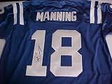 Peyton Manning Hand Signed Autographed Indianapolis Colts Authentic Reebok Jersey w/ Photo of Signing