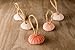 Hinterland Trading Christmas Pink Sea Urchin Ornaments Set of 5 Adorable Urchins for Year Round Decorating