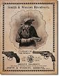 Smith & Wesson - Standard of the World metal Tin Sign 12.5"W x 16"H