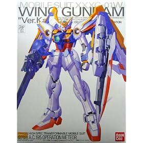 Bandai 1 100 WING Gundam Ver. Ka MG Model kits from Wing Kits