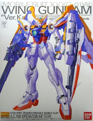 Bandai 1/100 WING Gundam Ver. Ka MG Model kits