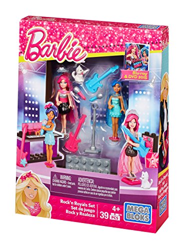 Mega Bloks Barbie Build  N Play Rock N  Royals Set