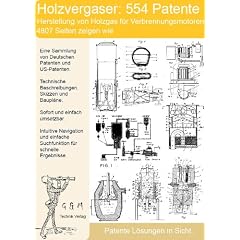 Holzvergaser - Motor l�uft mit Gas: 554 geniale Patente