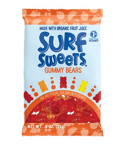 Surf Sweets Gummy Bears Party Pack, 0.8 Ounce (Pack of 40)