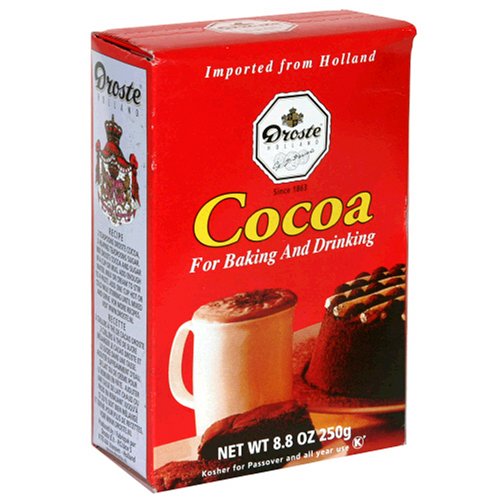 Droste Cocoa for Baking & Drinking, 8.8-Ounce Boxes (Pack of 4) by Droste