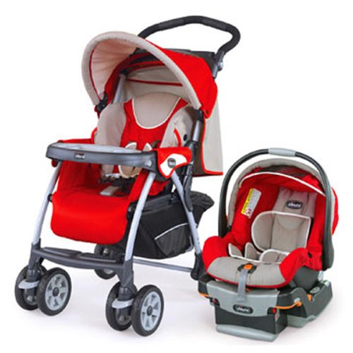 Chicco Cortina Travel System Race Red/Tan 51unKsM+SgL Chicco Cortina Travel System Race Red/Tan