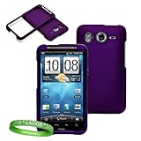 Elegant HTC Inspire 4G Hard Case with rubberized Matte Finish ( Purple )