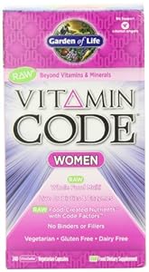 Garden of Life Vitamin Code Women's Multivitamin Supplement, 240 Count