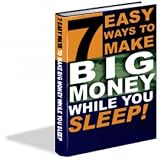 51unPPOCpeL. SL160 7 Easy Ways To Make Big Money While You Sleep! PLR Reviews