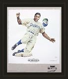 Los Angeles Dodgers Framed Jackie Robinson Brooklyn Dodgers Lithogaph By Michael Mellett MLB Baseball