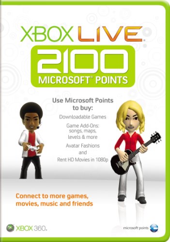 Xbox LIVE 2100 Points Card (Xbox 360)
