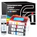5 Canon Compatible CLI526, PGI525, Printing Ink Cartridges - NEW WITH CHIP INSTALLED NO FUSS - Multipack Set of 5 Canon Compatible Printer Ink Cartridges for CANON PIXMA iP4850, iP4950, MG5150, MG5250, MG5350, MG6150, MG6220, MG6250, MG8150, MG8220, MG8250, MX885, IX6550 Printer Inks PGI 525BK, CLI 526Y, CLI 526M, CLI 526C, CLI 526BK,) High Capacity Inks
