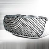 04-06 CHRYSLER SEBRING MESH GRILLE CHROME - HONEYCOMB BENTLEY STYLE | Free Shipping by ProTuningLab Inc