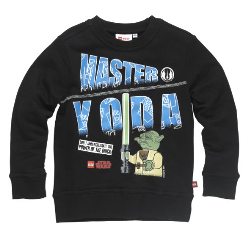 Lego Wear Jungen Sweatshirt 13291 SIMON 120, Gr. 152, Schwarz (995 BLACK) Preisvergleich