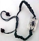 Metallic Blue Beetle In Lucite Bracelet Real Insect Bug