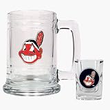Cleveland Indians Boilermaker Set (15 oz. Mug and 2 oz. Shot Glass)