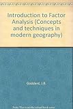 An introduction to factor analysis